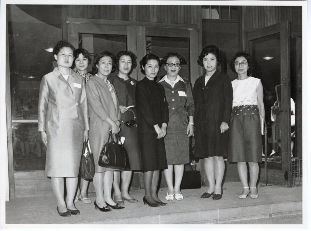 Who went to the International Conference of Women Engineers and Scientists  (ICWES) in 1964 and 1967? - Electrifying Women